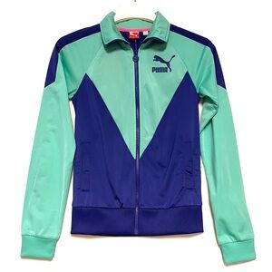 Puma Y2K 87 Iconic Track Jacket Zip Up Colorblock NWT SZ XS 80’s Reissue Classic